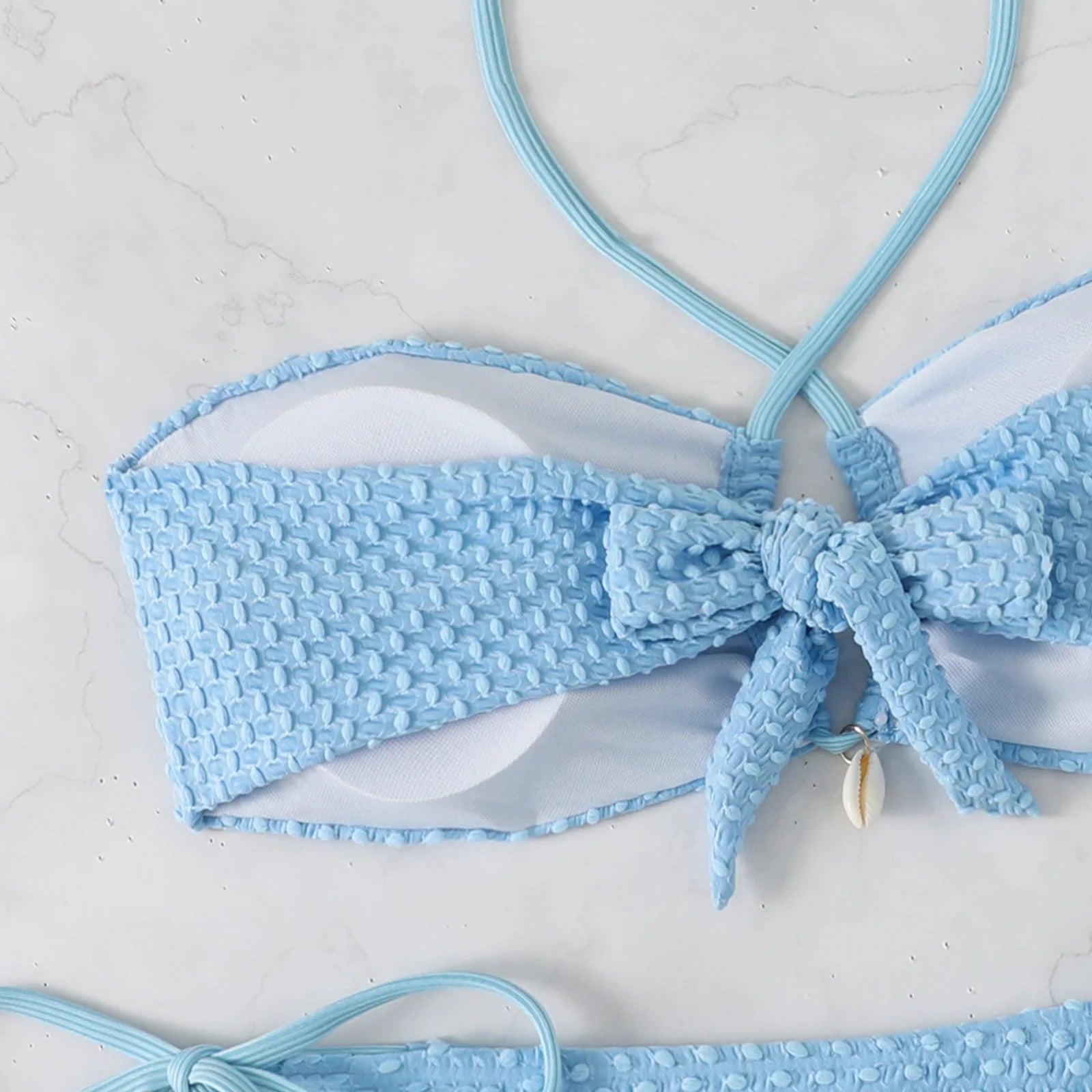 Isla Texture Ring Bikini — detail 1