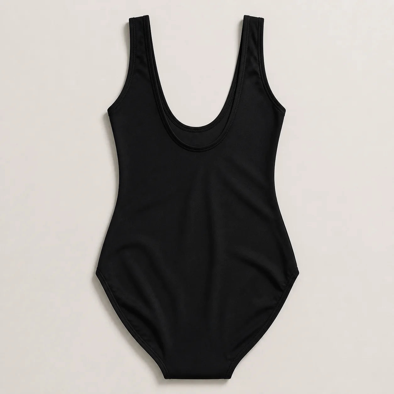 Riviera Scoop One-Piece — flatlay back