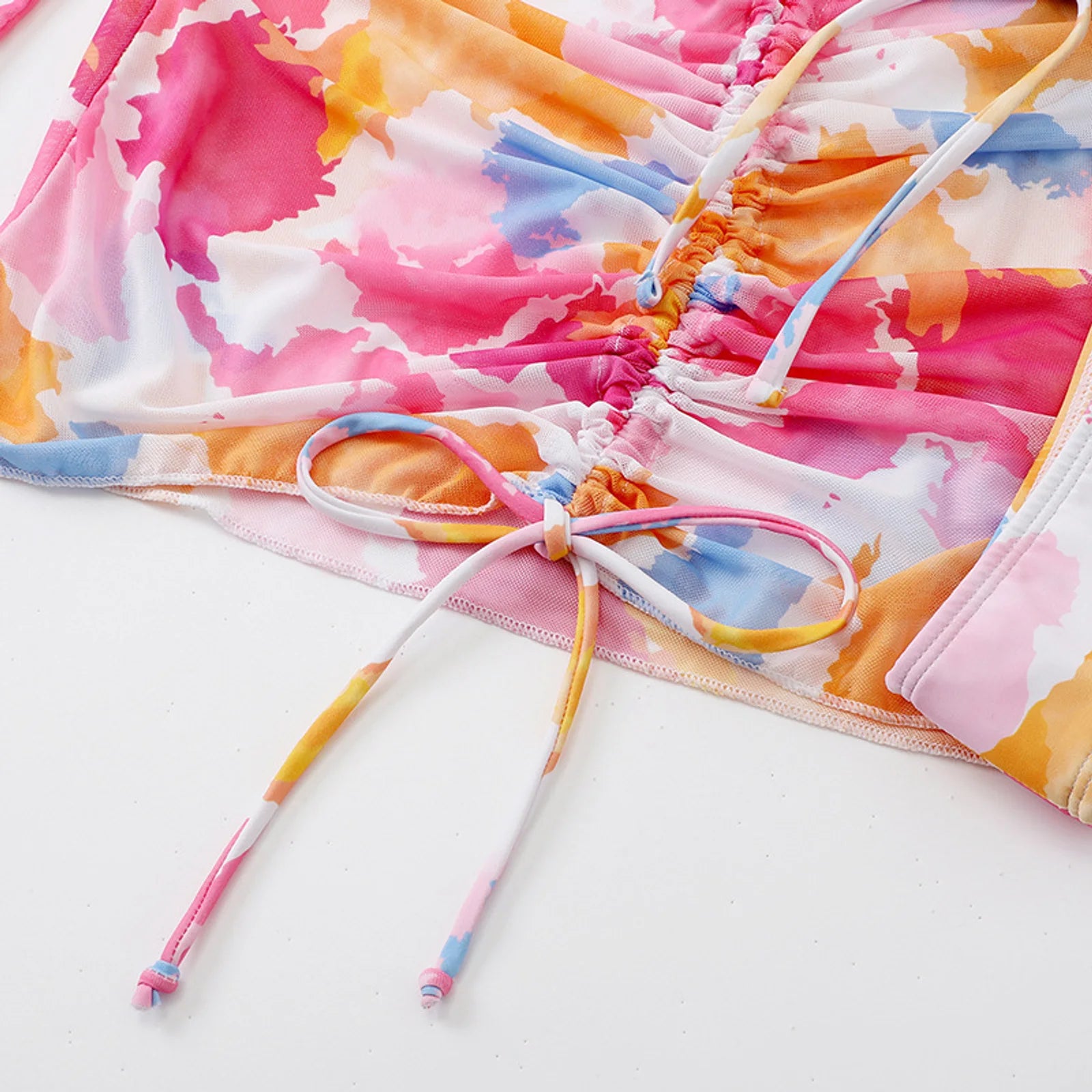 Tropic Mesh Aquarelle Swim Set — detail 2