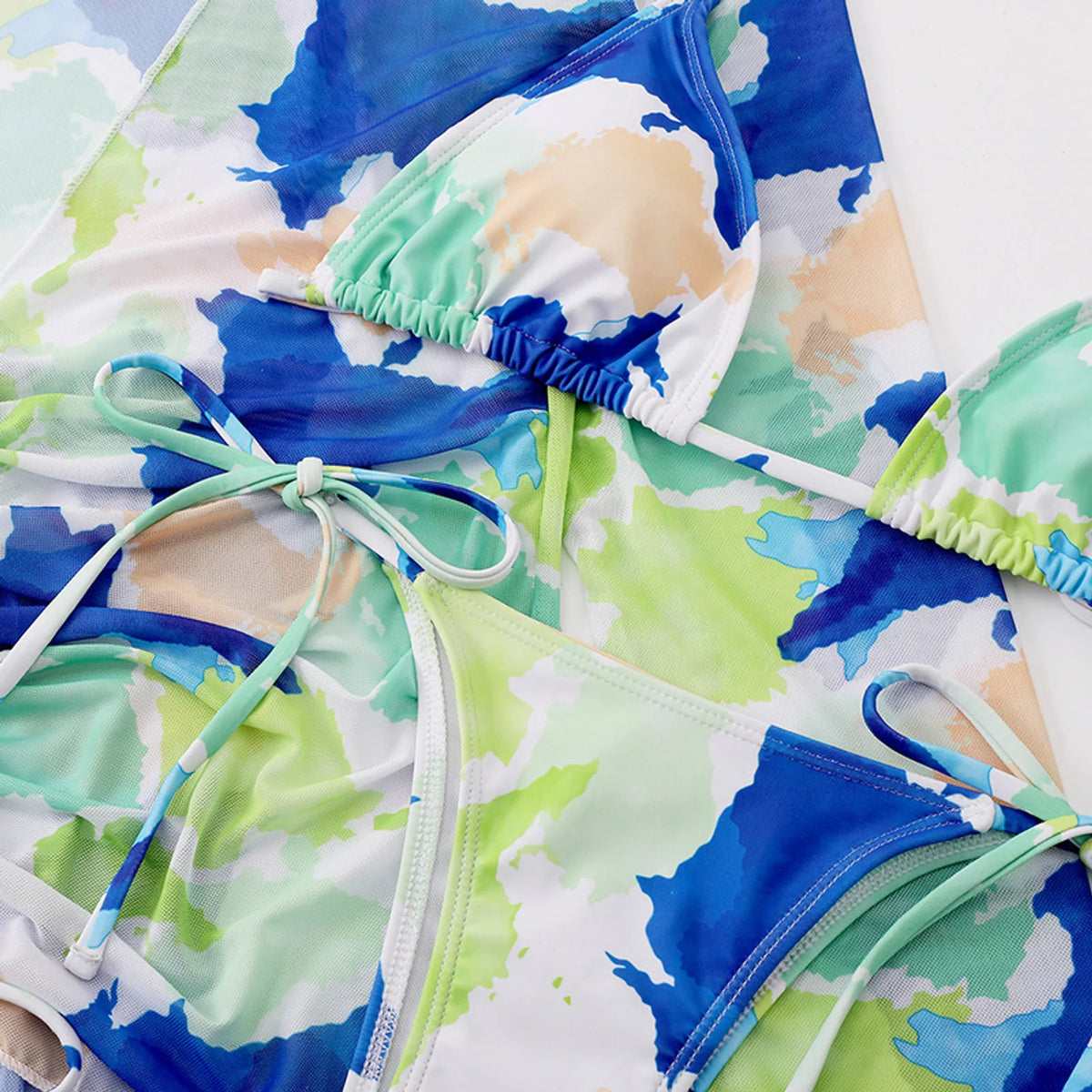 Tropic Mesh Fluid Swim Set — detail 3